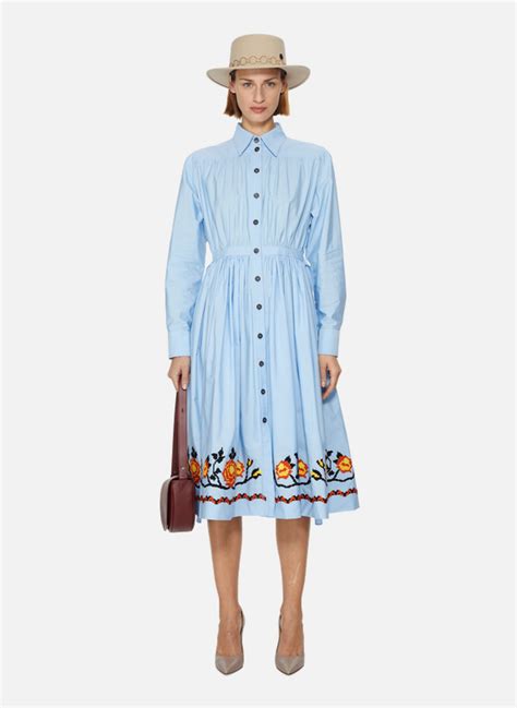 miu miu midi dress|Designer Women's Dresses .